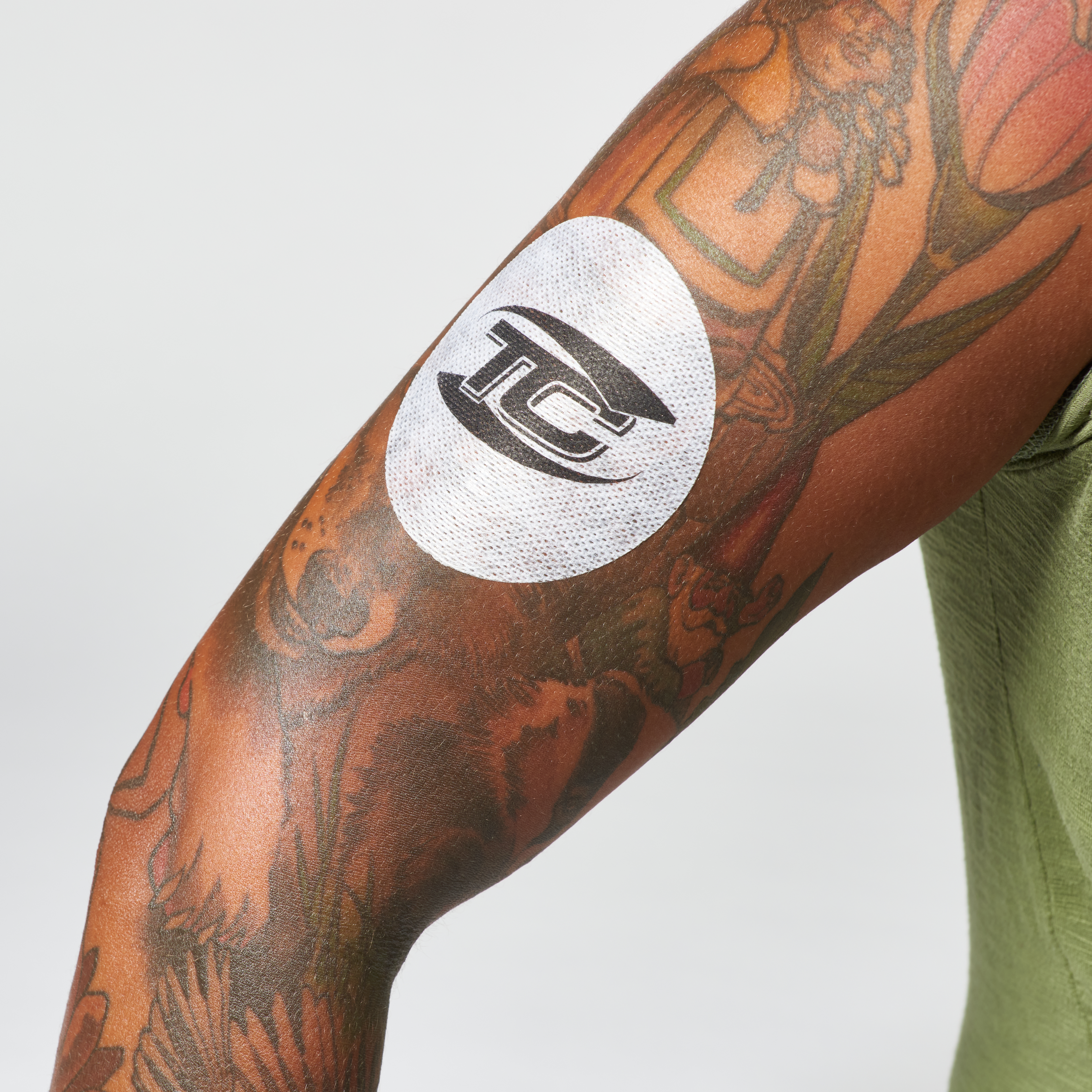 White Wearable on Arm (2)