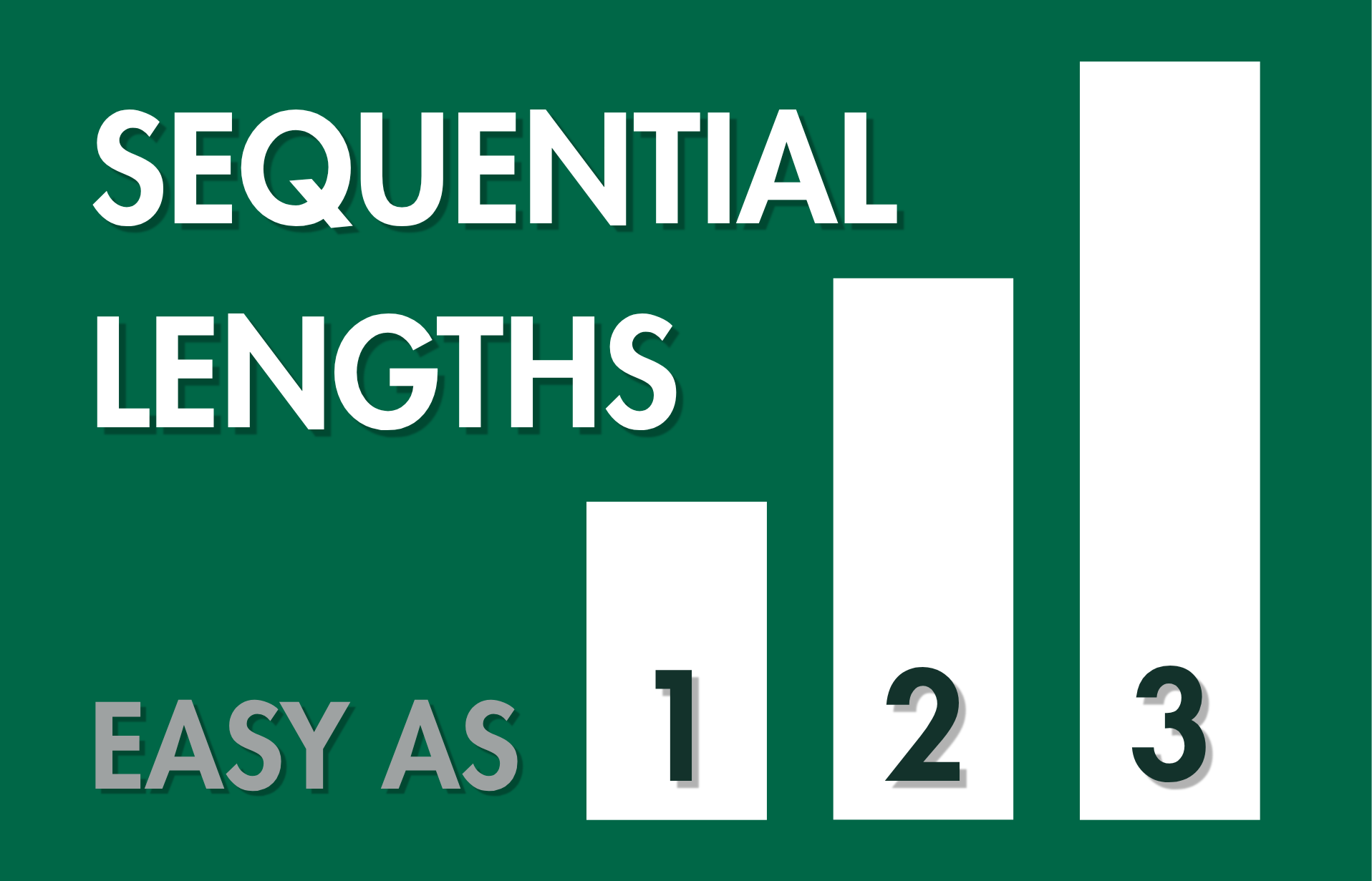 Sequential Lengths on DM300 Easy as 1-2-3