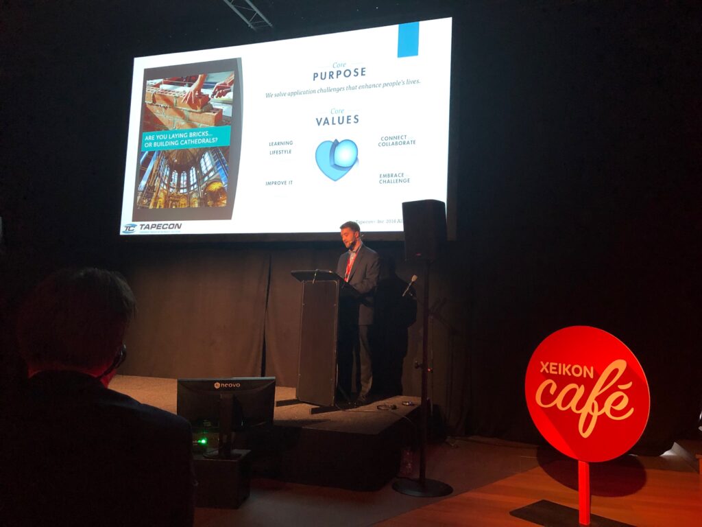 Steve Davis Speaks at Xeikon Café Europe