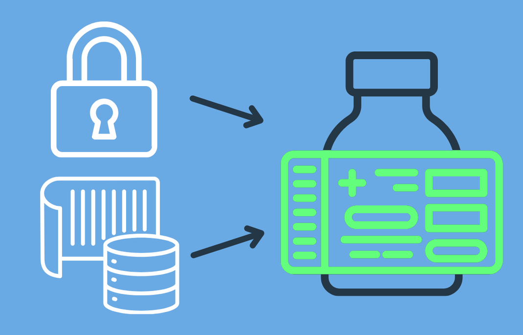 Pharma Label with Traceability and Security