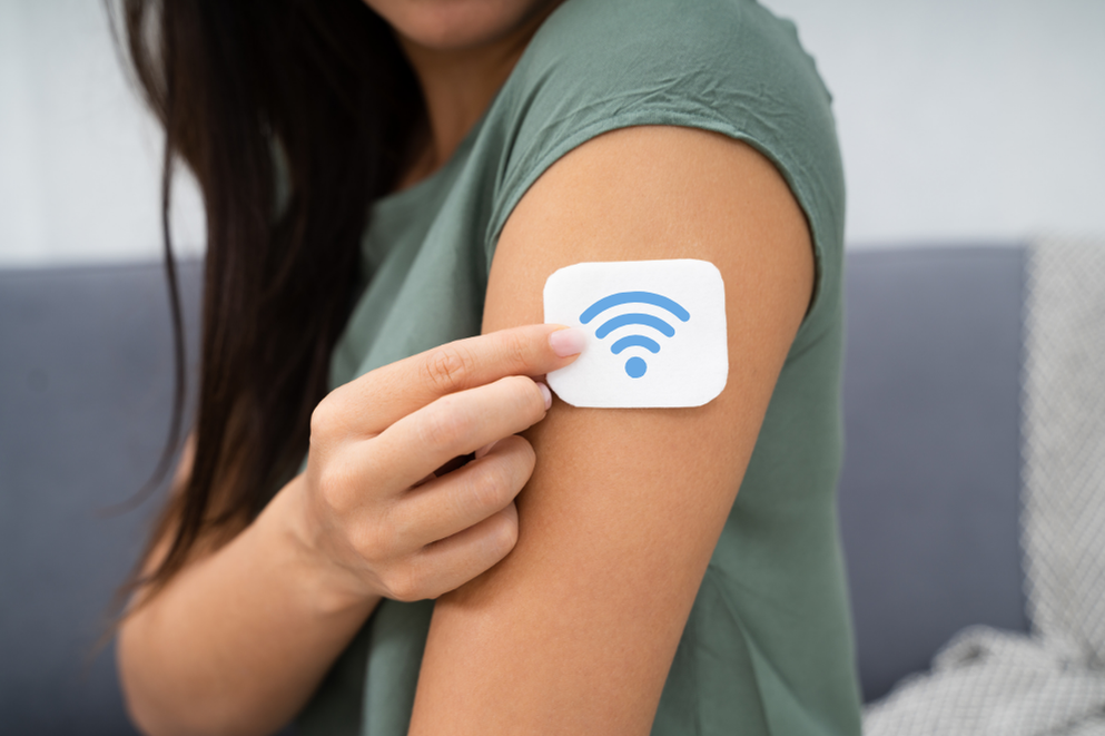 smart stick-to-skin wearable