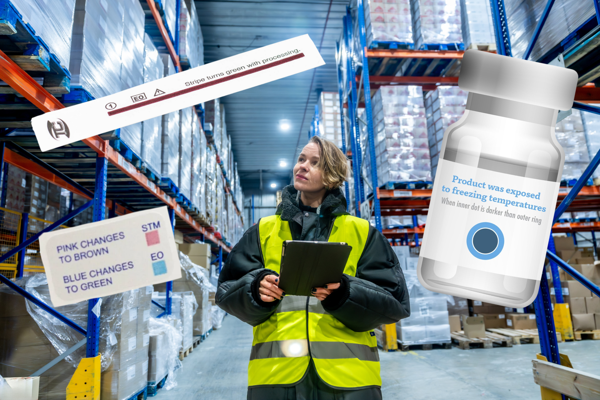 Real world uses for printed indicators